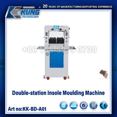中国 Double Station Insole Moulding Machine Automatic Shoe Making Machine 販売のため