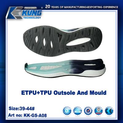China Non Slip EVA Outer Sole Waterproof TPU Rubber Traction Outsole en venta