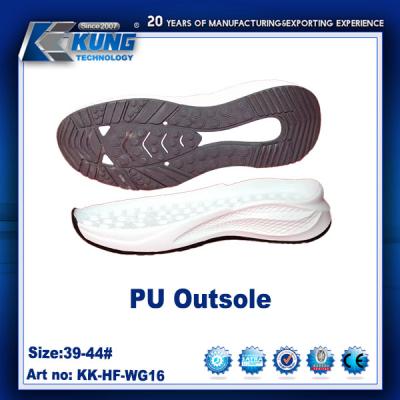 China PU Rubberized EVA Outer Sole Non Toxic Waterproof Rubber Traction Outsole en venta