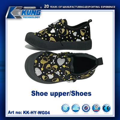 China Customized High Elastic Breathable Children Shoes Upper Non Slip for sale