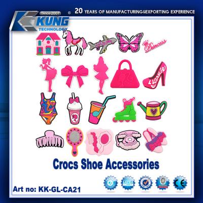 Chine Accessoires de chaussures de jardin EVA Chaussures de sandale Charme de dessin animé à vendre