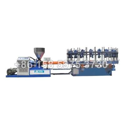 China Speed 27kw PVC Injection Molding Shoe Machine 8ton Weight 60/80/100ton Clamping Force zu verkaufen