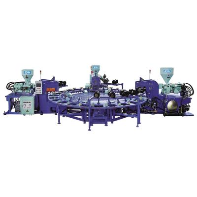 China 270m3 Injection Capacity Polyvinyl Chloride Shoe Injection Molding Machine for sale