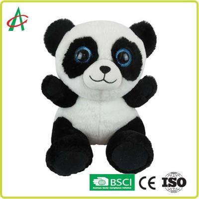 China Panda Baby Animal Plush Toys Huggable, bichos de pelúcia macios super do luxuoso de 6 polegadas à venda
