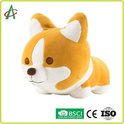 China ODM Shiba Inu Stuffed Toy , EN71-1-2-3 Cute Corgi Plush Pillow for sale