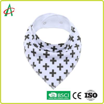 China Ultra Absorbent Organic Cotton Baby Drool Bibs for sale