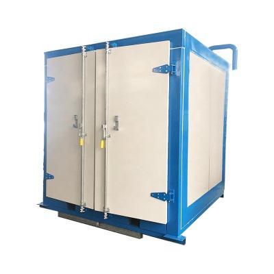China Placa de metal de arriba de Oven Industrial Drying Oven For de la capa del polvo del transportador en venta
