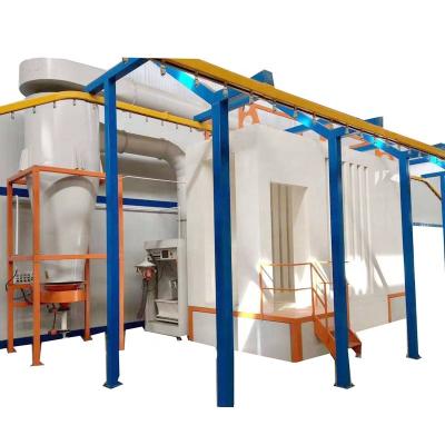 Chine ABD Powder Coating Production Line avec guérir Oven Automatic Spray Booth à vendre
