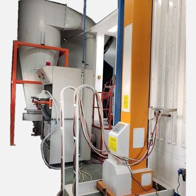 Cina Catena di montaggio automatica della polvere della polvere dello SpA del rivestimento dei semi automatici delle cabine in vendita