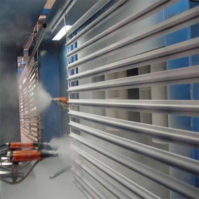 China Línea de capa horizontal del polvo de los PP CE de aluminio de la bañadora del polvo en venta