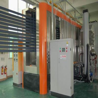 China Aluminium Profile Automatic Powder Coating Plant With Manual Overhead Conveyor for sale