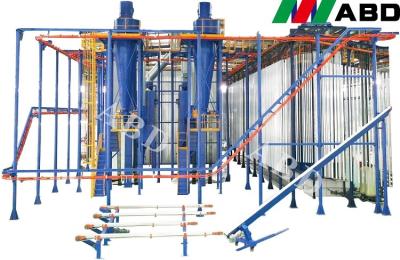 China Aluminum Profiles Vertical Powder Coating Line Full Automatic for sale