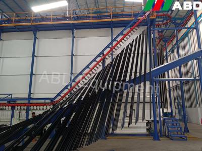 China High efficiency best selling industrial Tunnel powder coating line for sale