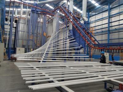 China VPL Automated Powder Coating Line With Enclosed Conveyor Chain System for sale