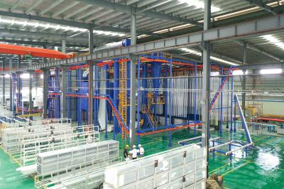 China CE Certification 5000 Ton Anodizing Production Line System Turnkey Large Capacity for sale