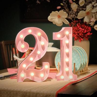 China Custom Buildings Rebow Wholesale Custom Numbers Wed Me Light Up Letters Giant 4ft Love Marquee Letters for sale