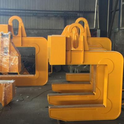 China energy & High Quality Pulling C Hook Coil Lifter Clamp For Coil Rolls Canton Lifting Equipment for sale