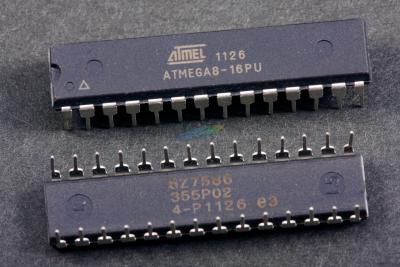 China Embedded Atmel Low Signal Relays ATMEGA8-16PU 3 - 24V DC For Clock for sale