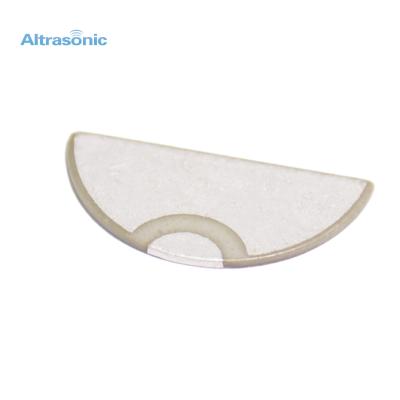 China Semicircle Ultrasonic Transducer Ceramic Sheet Disk For Fetal Doppler Monitor en venta