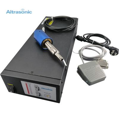 China 30kHz 500 Watts Ultrasonic Cutting Machine For Plastic Rubber PP PE PVC for sale