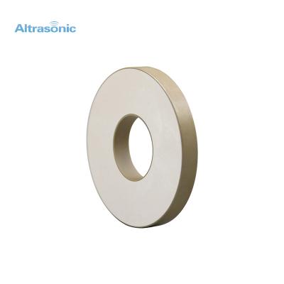 China 20kHz Frequency Piezoelectric Ceramic Ring PZT4 PZT8 for sale