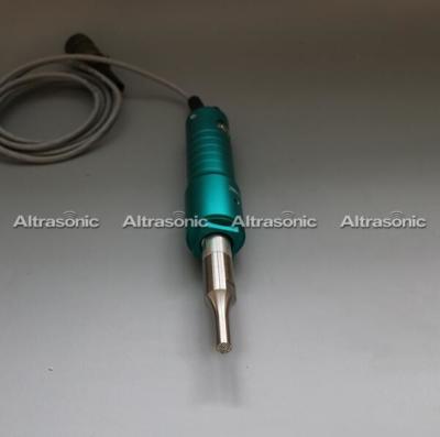 China High-Frequency Hand Held Ultrasonic Spot Welding Machine For Plastic , Fabric for sale