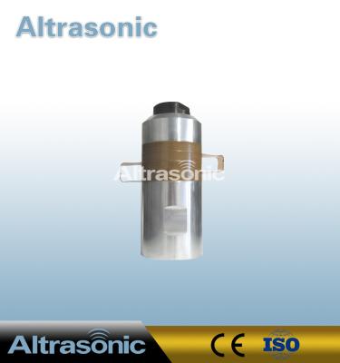 中国 広の20Khz 2000Wの圧電気の超音波溶接のトランスデューサーの塗布のチタニウムの角 販売のため