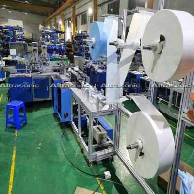 China 1+1Non Woven Face Mask Making Machine Production Surgical 3 Ply Medical Masks for sale