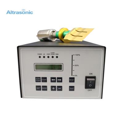 China 40 Khz Automatic Ultrasonic Cutting Machine With Stainless Steel Cutting Head for sale