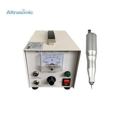 China 100w 40khz Ultrasonic Fabric Cutting Machine for sale
