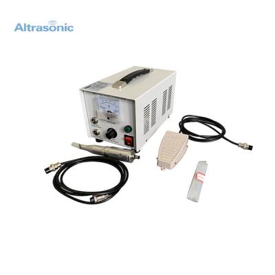 China 40khz 100w Portable Ultrasonic Cutting Machine with Replaceable Blades for Nonwoven Cloths for sale
