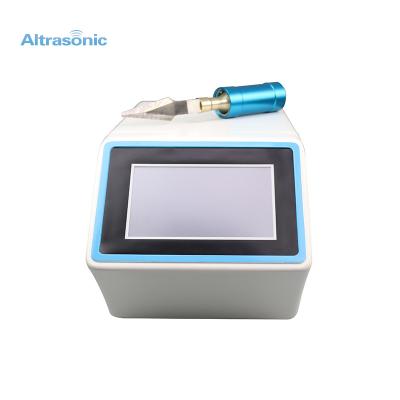 China 25kHz 500W Ultrasonic Cutting Machine For Various Fabrics Cuter for sale