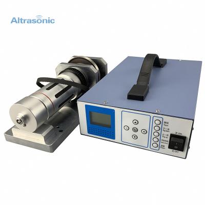 China Máquina de coser ultrasónica de 800 W, piezas ultrasónicas de la base del equipo del lacre en venta