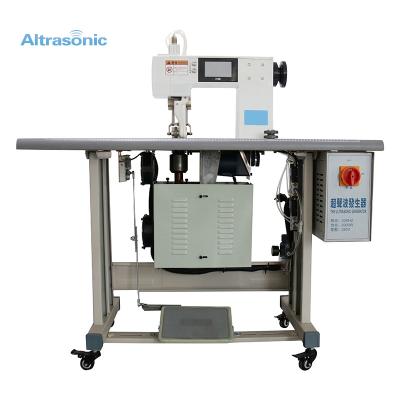 China 20kHz Ultrasonic Lace Machine For Fabric Making Frequency Tuning Method for sale