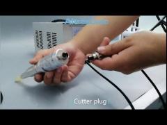 The Plug Tutorial Of 40kHz Handheld Cutter