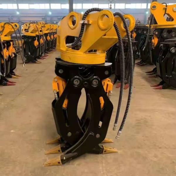 Quality Customizable Excavator Attachments Multifunctional Spare Parts Rotating Log for sale