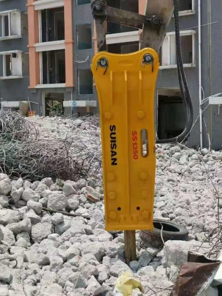 Quality Silenced Excavator Hydraulic Breaker Hammer Rock Breaker With 68mm Chisel for sale