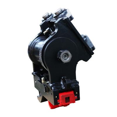 China 1T - 3T Excavator Rotating Quick Coupler Hydraulic Excavator Tilt Hitch for sale