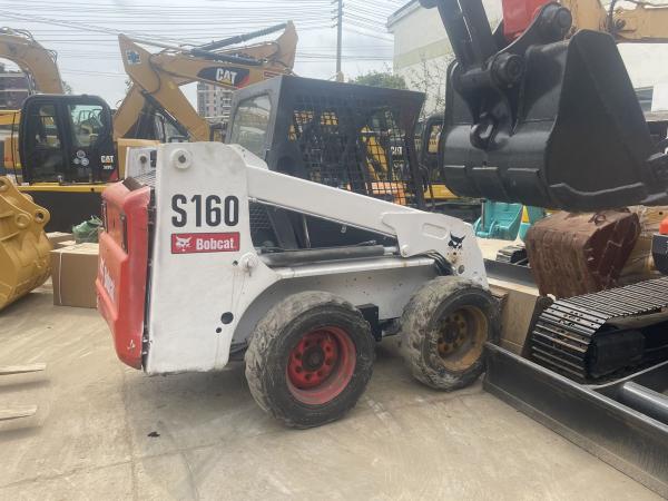 Quality Used Mini Skid Steer Loaders Bobcat S160 T300 S70 S75 A200 A220 S185 for sale