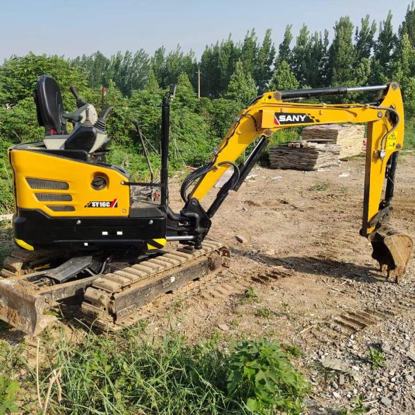 Quality Forestry Work Used Mini Excavator SY16C SY18C SY26U SY35U SY50U Mini Crawler for sale