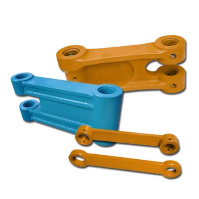 China PC200-8 Excavator Bucket Arm / Bucket Link / H Link Q550 High Tensile Steel for sale