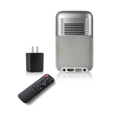 China Battery Powered DLP Mini Pico Projector Home Theater With Deluxe Speaker à venda