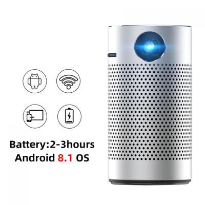 China Outdoor Smart Android Projector Theater Wireless 1080P LED DLP Mini Projector for sale