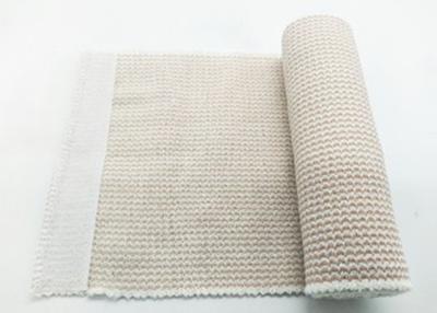 China Polyester Soft Stretchy Bandage Wrap Elastic Bandage With Velcro Closure for sale