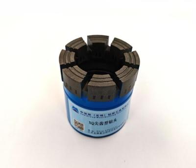 China Impregnated Diamond Core Drill Bit N H P High Efficiency With Long Working Life for sale