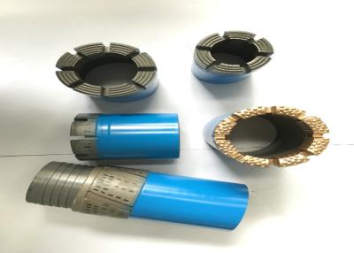 China Sand Profile Impregnated Diamond Core Bit Fractured Formation Complete Core for sale