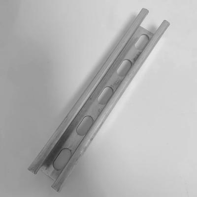 China 164mm×41mm SS303 HDG Strut Channel For PV Project Fire Fighting Equipment Steel Channel for sale