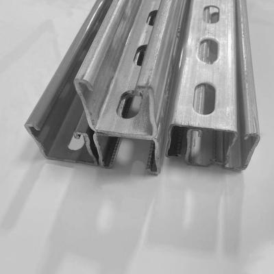 China 41*25*2.0mm Galvanised Steel Strut C Channel Long Service Life For Engineering for sale