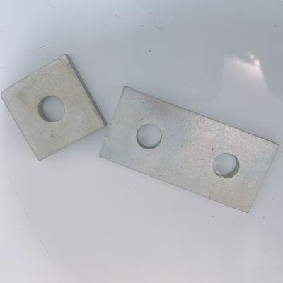China Soportes derechos de pulido del metal de las colocaciones del soporte de conector del ángulo de la galvanización en venta