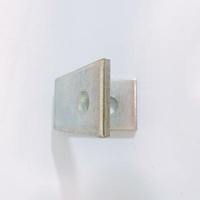 China 45 harte Beanspruchung der Grad-rechte silberne Winkel-Ecken-Klammer-3mm zusammenbauen zu verkaufen